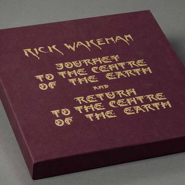 Rick Wakeman's Journey To The Centre of The Earth 4 LP and 2 CD set