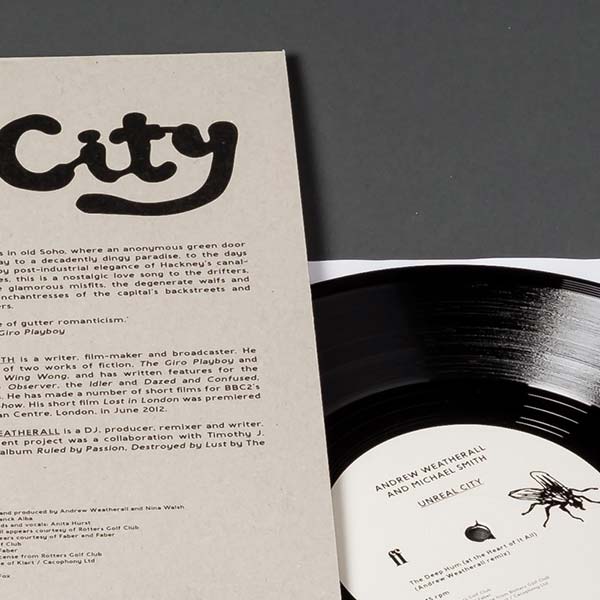 Andrew Weatherall  Unreal City 7" vinyl