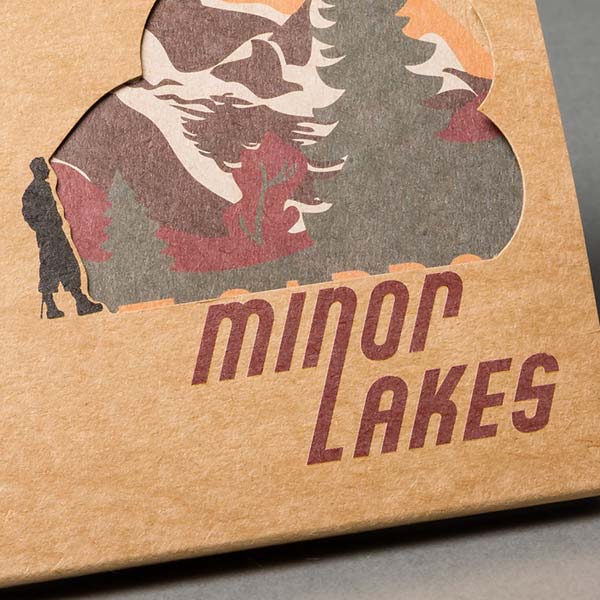 Modo was proud to manufacture the CD version of Patrick Bishop's 'Minor Lakes'.