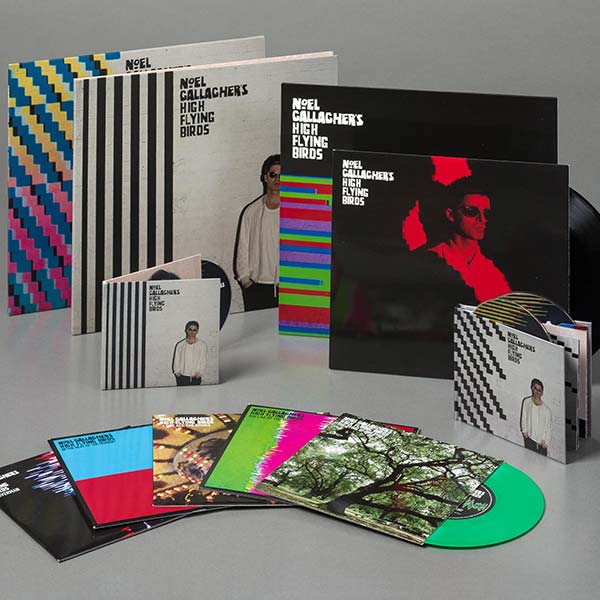 Noel Gallagher's High Flying Birds 'Chasing Yesterday' Standard & Deluxe CD + 12" Vinyl Album & 7" Singles