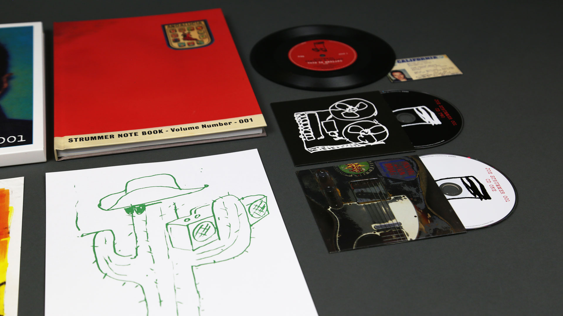 Joe Strummer 001 Super Deluxe Boxset, manufactured by Modo Design